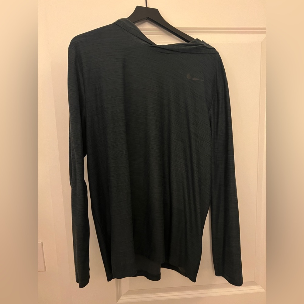 Mens Nike heather gray hoodie - XL